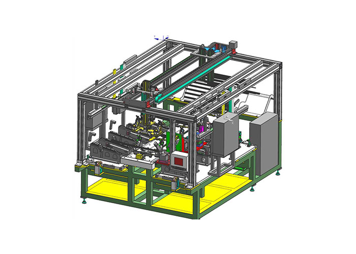 Buitenste tochtstrip automatisering ponsen productielijn